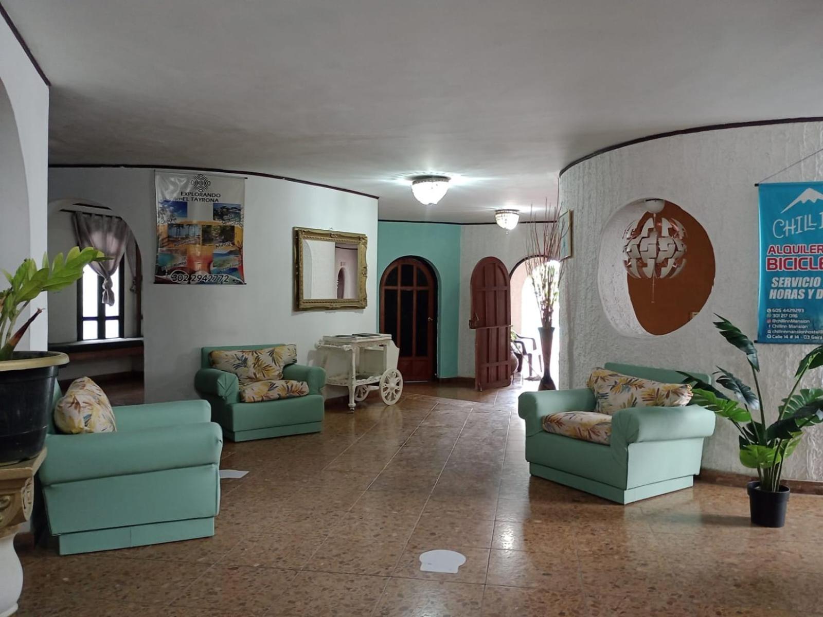 The Chill In Mansion Hostel Santa Marta Dış mekan fotoğraf
